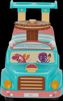 Interactive Ice Cream Push Ride-On Toy for Toddlers Ages 1-3 Boys and Girls Magic Cars 17