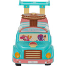 Interactive Push Ride-On Ice Cream Truck Toy for Boys and Girls Ages 1-3 Years Magic Cars 1