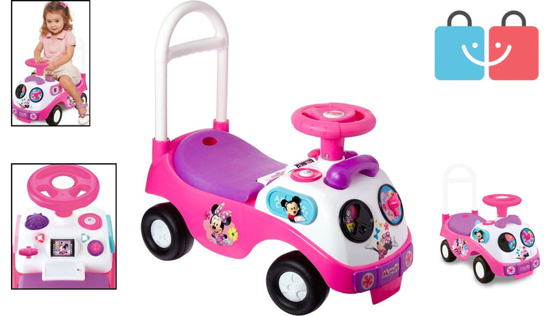 Minnie Mouse Riding Images Interactive My First Minnie Mouse Ride-On with Sounds and Educational
