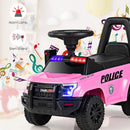 Interactive Police Car Toy for Kids with Slide, Push Function, and Under-Seat Storage Magic Cars 5