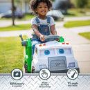 Interactive Toddler Ride-On Recycling Truck Toy with 9 Accessories Included Magic Cars 5
