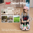 Electric Swing Car with 180W Motor and 3 Speed Modes for Kids Ages 3+ Magic Cars 6