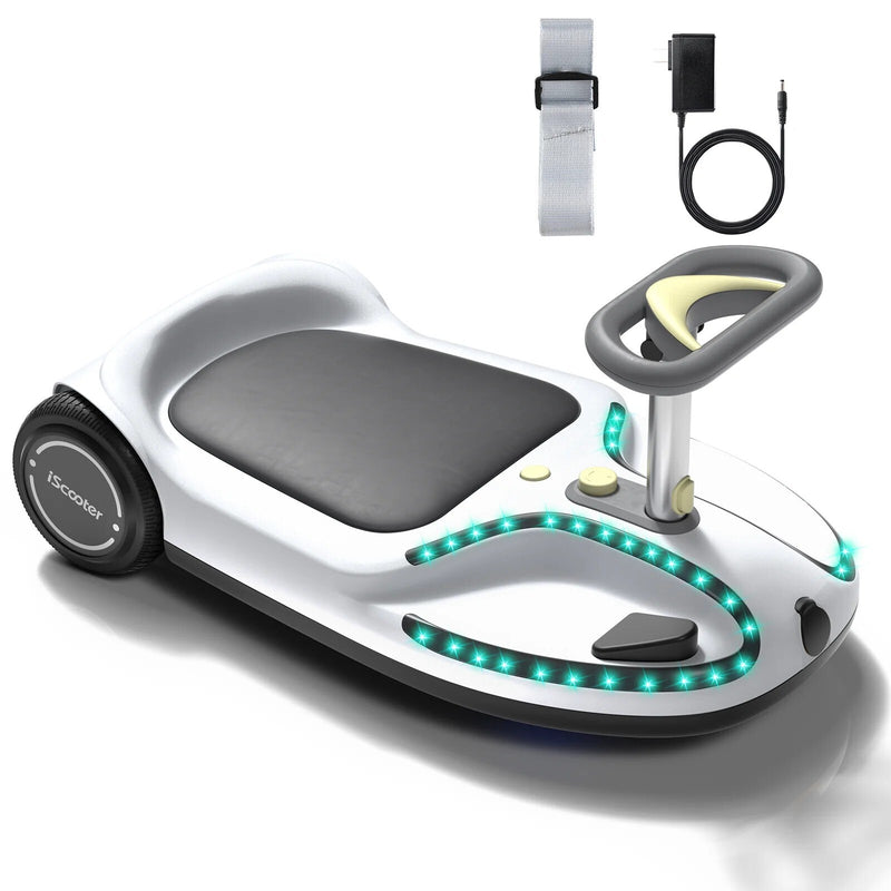 Electric Wiggle Ride-On Car 4-in-1 Toy with 3 Speed Modes for Ages 3 and Up Magic Cars 1