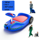 Electric 4-in-1 Wiggle Swing Car Toy with 180W Motor for Ages 3 and Up Magic Cars Variant 0