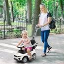 4-in-1 Toddler Car with Removable Push Handle and Safety Guardrails Magic Cars 3