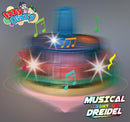 Festive Musical Dreidel Set - Colorful 4 Pack for Hanukkah Magic Cars 2