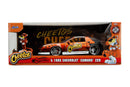 Jada Cheetos 1:24 Scale 1985 Chevy Camaro Z28 Die-Cast Vehicle with 2.75" Chester Cheetah Figure Magic Cars 1