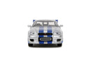 Toys 1:32 Brian's Nissan Skyline GT-R R34 in Silver/Blue from Fast & Furious Magic Cars 1