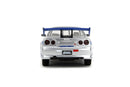 Toys 1:32 Brian's Nissan Skyline GT-R R34 in Silver/Blue from Fast & Furious Magic Cars 4