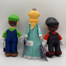 Super Mario Galaxy Plush Set: Luigi, Rosalina, and Flying Mario Magic Cars 2