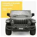 Jeep 12V Gladiator Rubicon Gray Ride-On Truck for Two with Forward and Reverse功能 Magic Cars 1