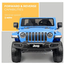 Battery-Powered Blue Gladiator Rubicon Jeep Vehicle with Sound Effects for Ages 3+ Magic Cars 6