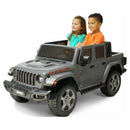 Battery-Powered Grey Jeep Gladiator Rubicon Vehicle with Sound Effects for Ages 3+ Magic Cars 0