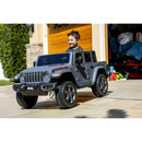Battery-Powered Grey Gladiator Rubicon Jeep Vehicle with Sound Effects for Ages 3+ Magic Cars 2