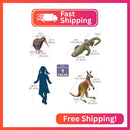 Life on Earth Wildlife Safari Inflatable Set: Kangaroo and Kiwi Trio Magic Cars 1