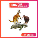 Life on Earth Wildlife Safari Inflatable Set: Kangaroo and Kiwi Trio Magic Cars Variant 0