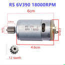 6V390 18000RPM RS390 Universal Electric Motor Magic Cars 1