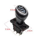 Kids Electric Car Joystick Bumper Toy in Black Metal and Plastic Magic Cars 2