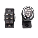 Kids Electric Car Joystick Bumper Toy in Black Metal and Plastic Magic Cars 4