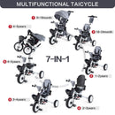 Convertible Tricycle Stroller for Children 18 Months to 5 Years - Gray Magic Cars 3