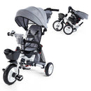 Convertible Tricycle Stroller for Children 18 Months to 5 Years - Gray Magic Cars Variant 0