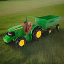 John Deere 8" Battery-Operated Tractor and Wagon Playset Magic Cars Variant 0