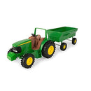 John Deere 8" Tractor and Wagon Playset Magic Cars 5