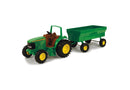 John Deere 8" Tractor and Wagon Playset Magic Cars 6