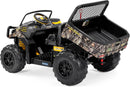 Kids' Battery-Powered John Deere Camo Ride-On Gator XUV with Dump Bed and Tailgate, Ages 3-8 Magic Cars 3