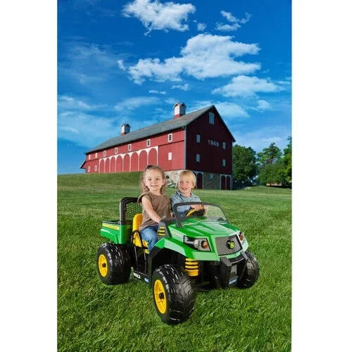 12-Volt Battery-Powered John Deere Gator XUV Ride-On Vehicle for Children Ages 3-7 Magic Cars 2