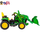 John Deere 12V Battery-Powered Ride-On Loader with Front Scoop and Realistic Design Magic Cars 3