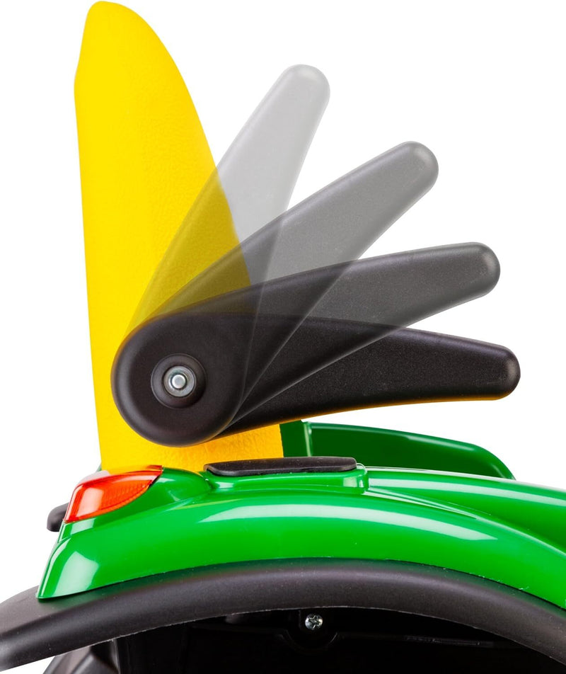 12 Volt Green Ride-On Ground Loader Toy Vehicle with Working Loader Arm Magic Cars 2