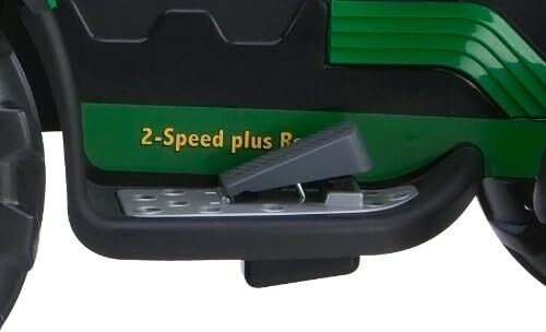 12 Volt Green Ride-On Ground Loader Toy Vehicle with Working Loader Arm Magic Cars 4