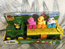 John Deere Kids Ride-On Wagon with Animal Sounds Model LP76699 Magic Cars 0