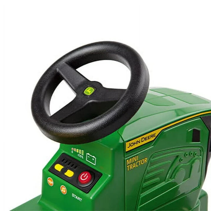 John Deere 6V Battery-Powered Mini Ride-On Tractor with Working Lights for Ages 1.5+ 2 Year Warranty