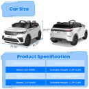 12V Electric Ride-On Land Rover Car for Kids Ages 4-8 Magic Cars 4