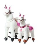 Ride-On Unicorn and Pony Toys for Girls and Children – Interactive Horse Riding Play Vehicle Magic Cars 4
