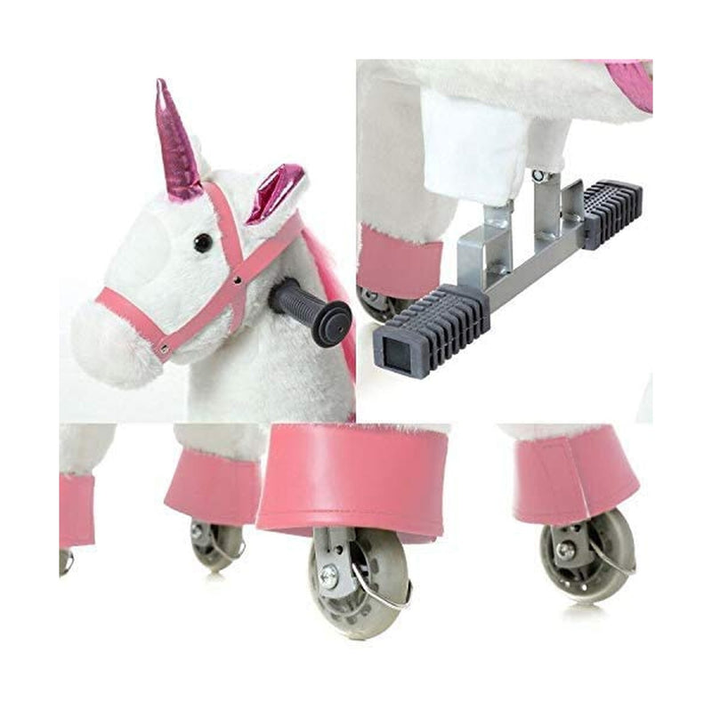 Ride-On Unicorn and Pony Toys for Girls and Children – Interactive Horse Riding Play Vehicle Magic Cars 5