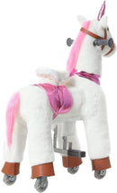 Ride-On Unicorn and Pony Toys for Girls and Children - Horse Riding Play Toy Magic Cars 1