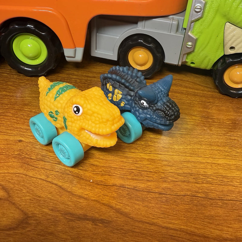 Dinosaur Truck Toy with Sound Effects for Boys Ages 3-5 Magic Cars 1