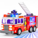 Light-Up Fire Truck Toy with Projections, Sirens, and Bump-and-Go Action Magic Cars Variant 0