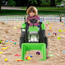 12V Battery Powered Kids Ride-On Excavator Truck Digger with 3 Speeds, Music, and Remote Control Magic Cars 28