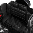 12V Black Kids Ride-On Car Truck with Battery, LED Lights, Music, and Remote Control Magic Cars 17