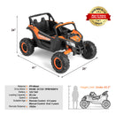12V Electric 4WD Off-Road Ride-On UTV for Kids with Remote Control Magic Cars 27