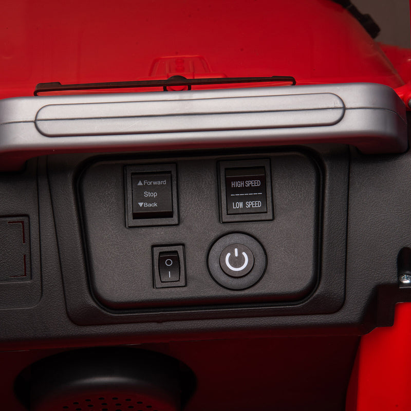 12V Kids Electric Ride-On Jeep Truck with Remote Control and Music, Available in Pink, Black, and Red Magic Cars 10