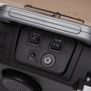 12V Kids Electric Ride-On Truck with 3 Speeds, MP3, LED Lights, and Remote Control Magic Cars 13