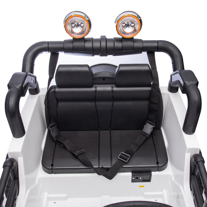 12V Kids Electric Ride-On Truck with 3 Speeds, MP3, LED Lights, and Remote Control Magic Cars 15