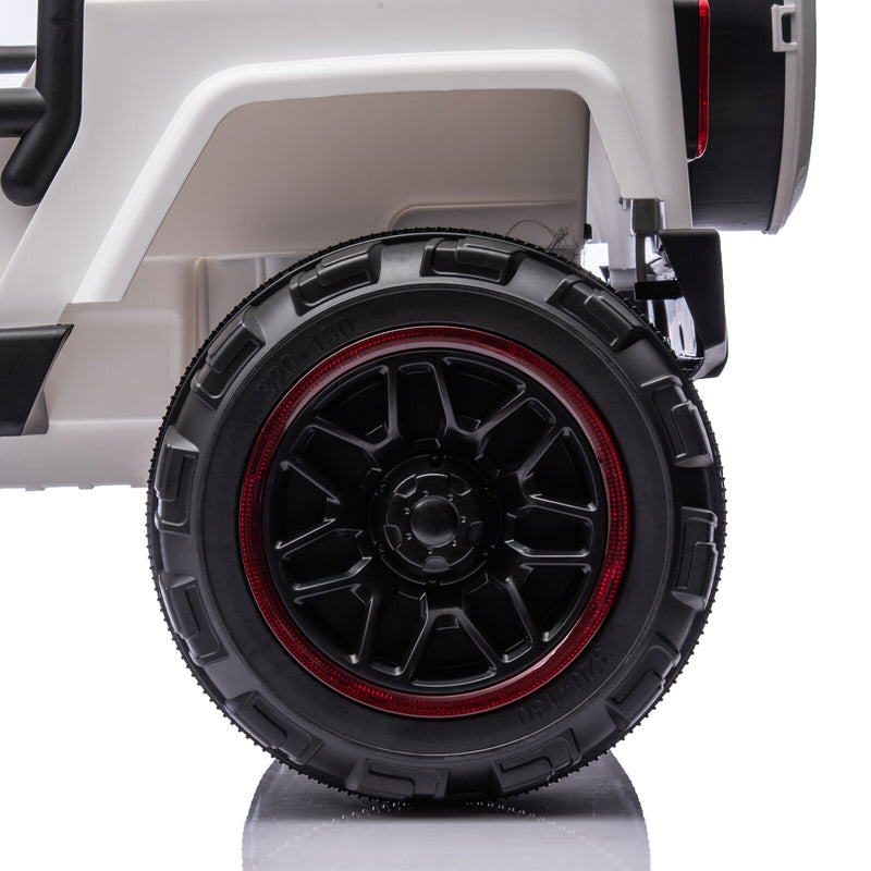 12V Kids Electric Ride-On Truck with 3 Speeds, MP3, LED Lights, and Remote Control Magic Cars 17