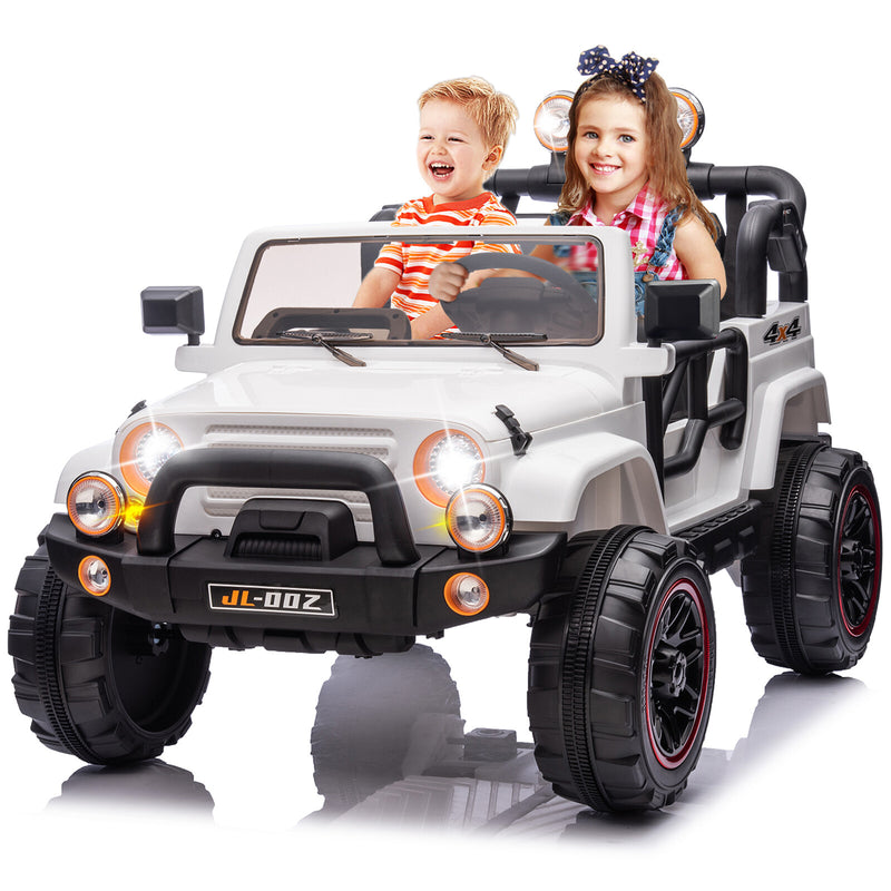 12V Kids Electric Ride-On Truck with 3 Speeds, MP3, LED Lights, and Remote Control Magic Cars 1