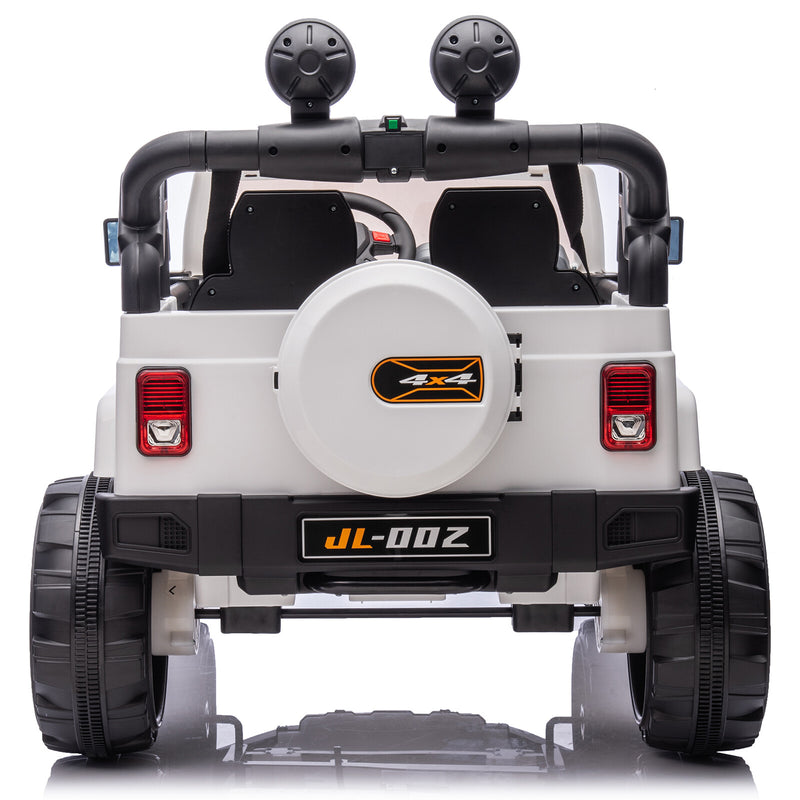 12V Kids Electric Ride-On Truck with 3 Speeds, MP3, LED Lights, and Remote Control Magic Cars 23